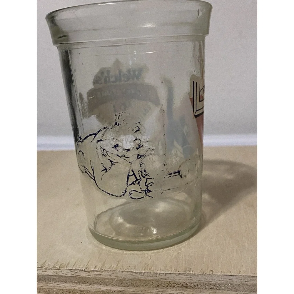 Welch's Looney Tunes Collectors Edition 3 Jelly Jar Glass 1994 Sylvester Cat